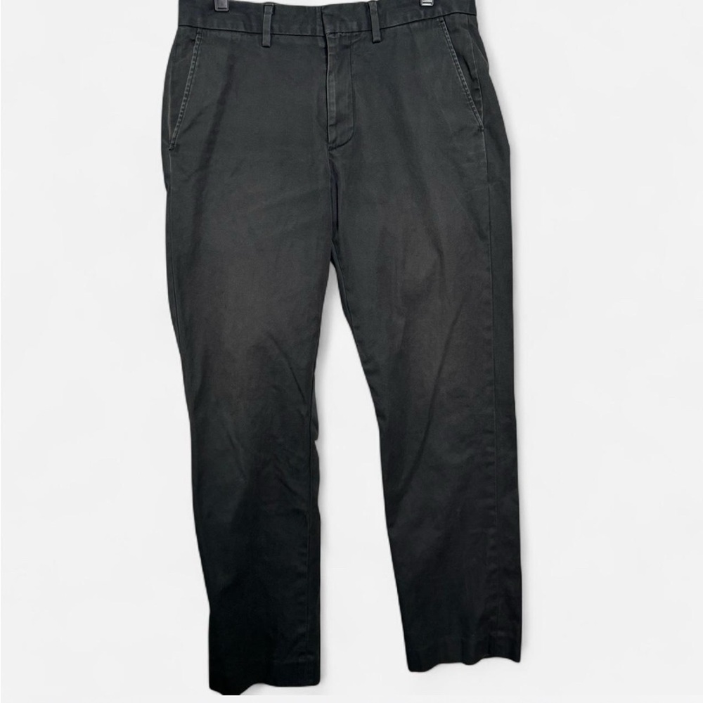 J. Crew Chino Men’s Slim Pants 30x30 Straight Leg Preppy Skate Black Faded